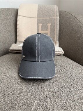 Hermes Tan Miles Jacron H Baseball Cap hat Unisex Hermes | Accessories | Hermes Tan Miles Jacron H Baseball  main image 4